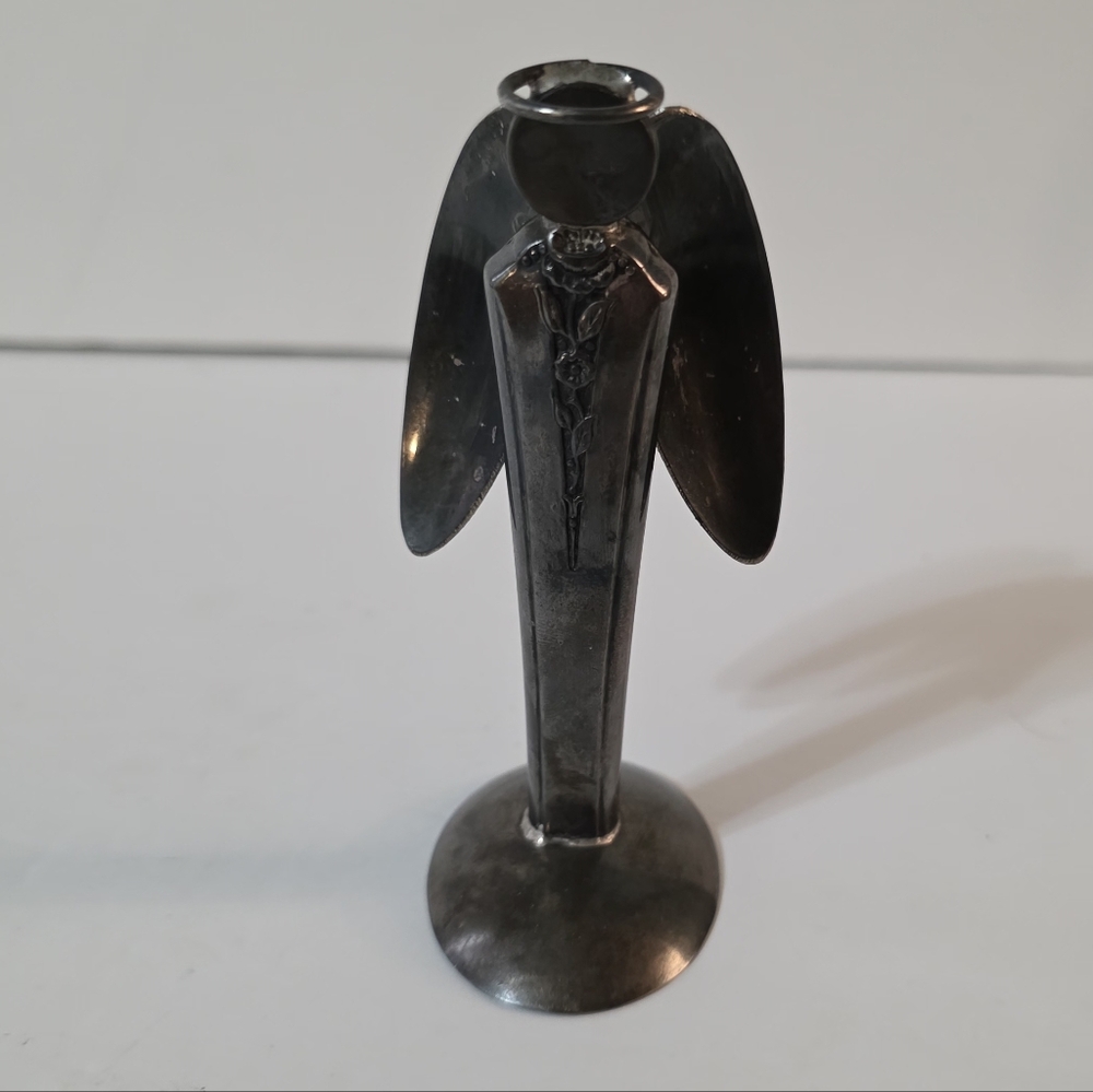 Hand Crafted Guardian Angel Spoon Figurine